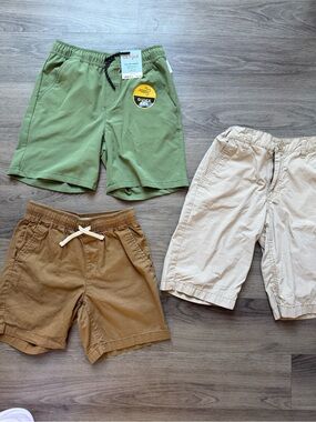 Name Brand Boys' Shorts in Olive, Tan & Khaki